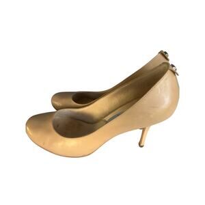 Michael Kors Nude Heel Pumps Size 6 1/2 M 3.5” Heel